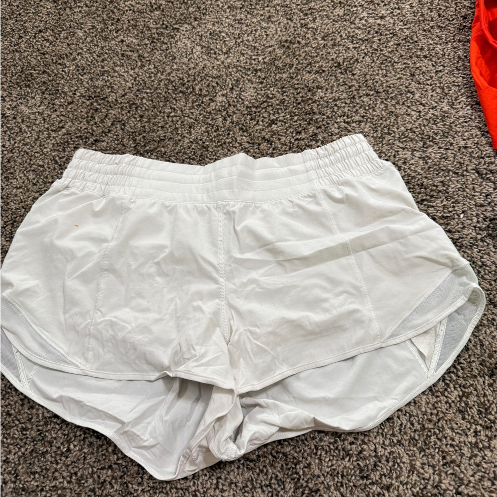Women's White Shorts